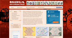 Desktop Screenshot of mahjong.nl