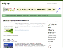 Tablet Screenshot of mahjong.nu